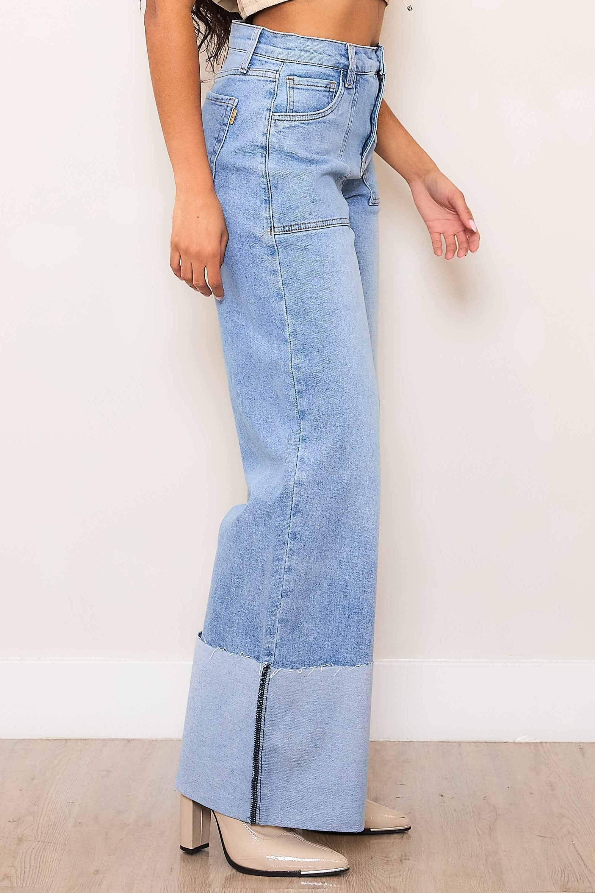WIDE LEG JEAN