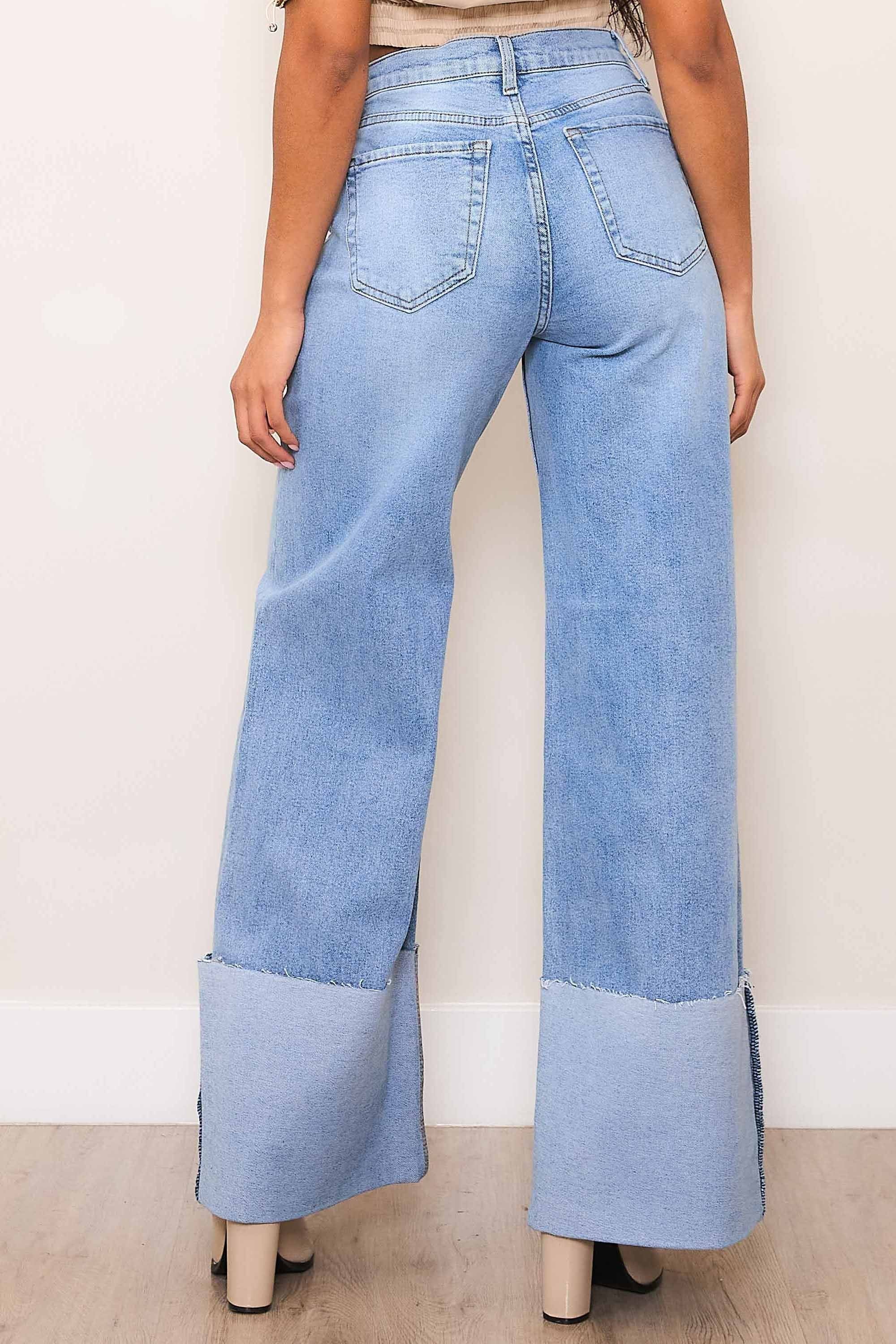 WIDE LEG JEAN
