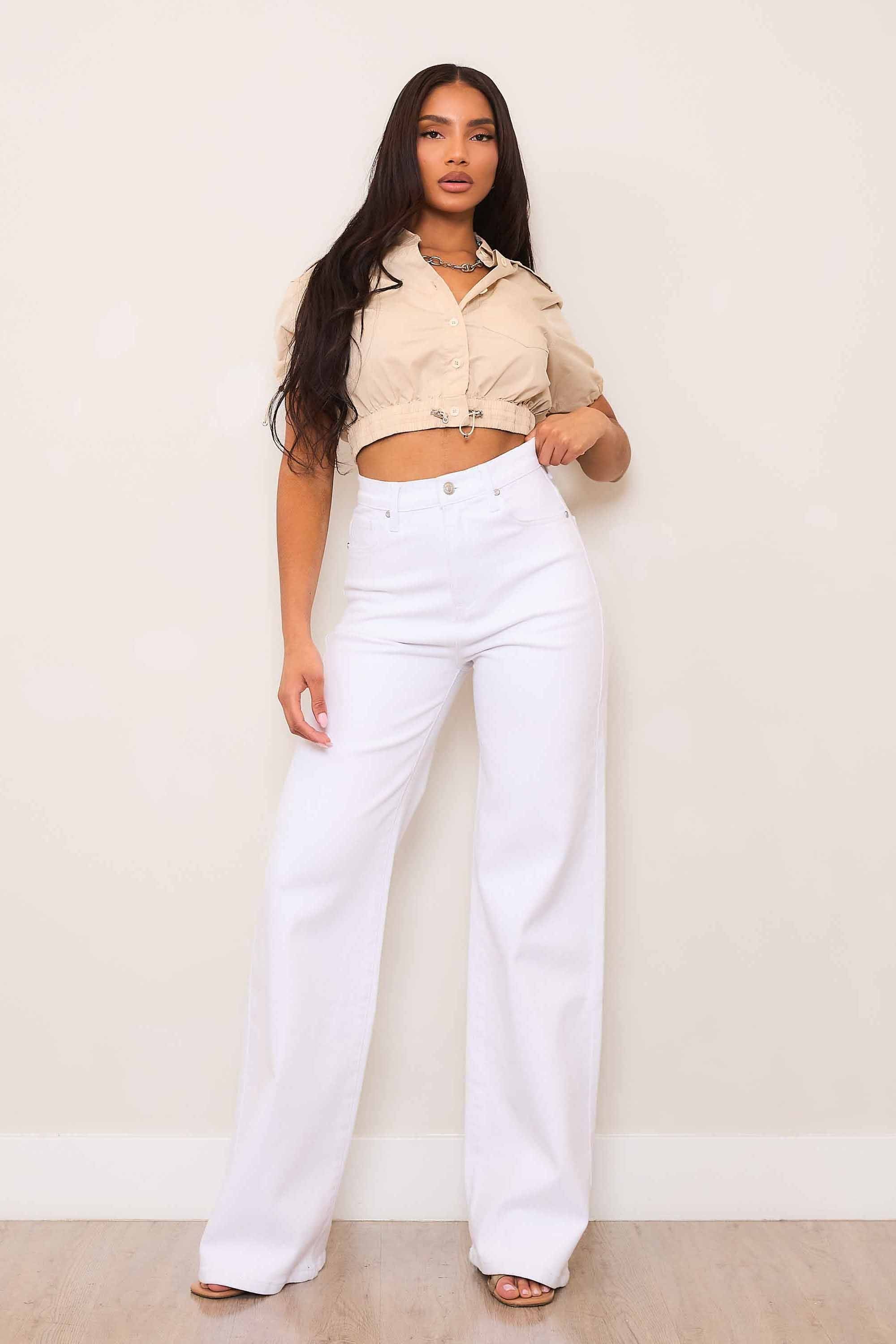 WIDE LEG JEAN