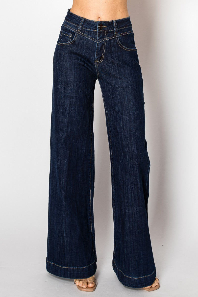 WIDE LEG JEAN