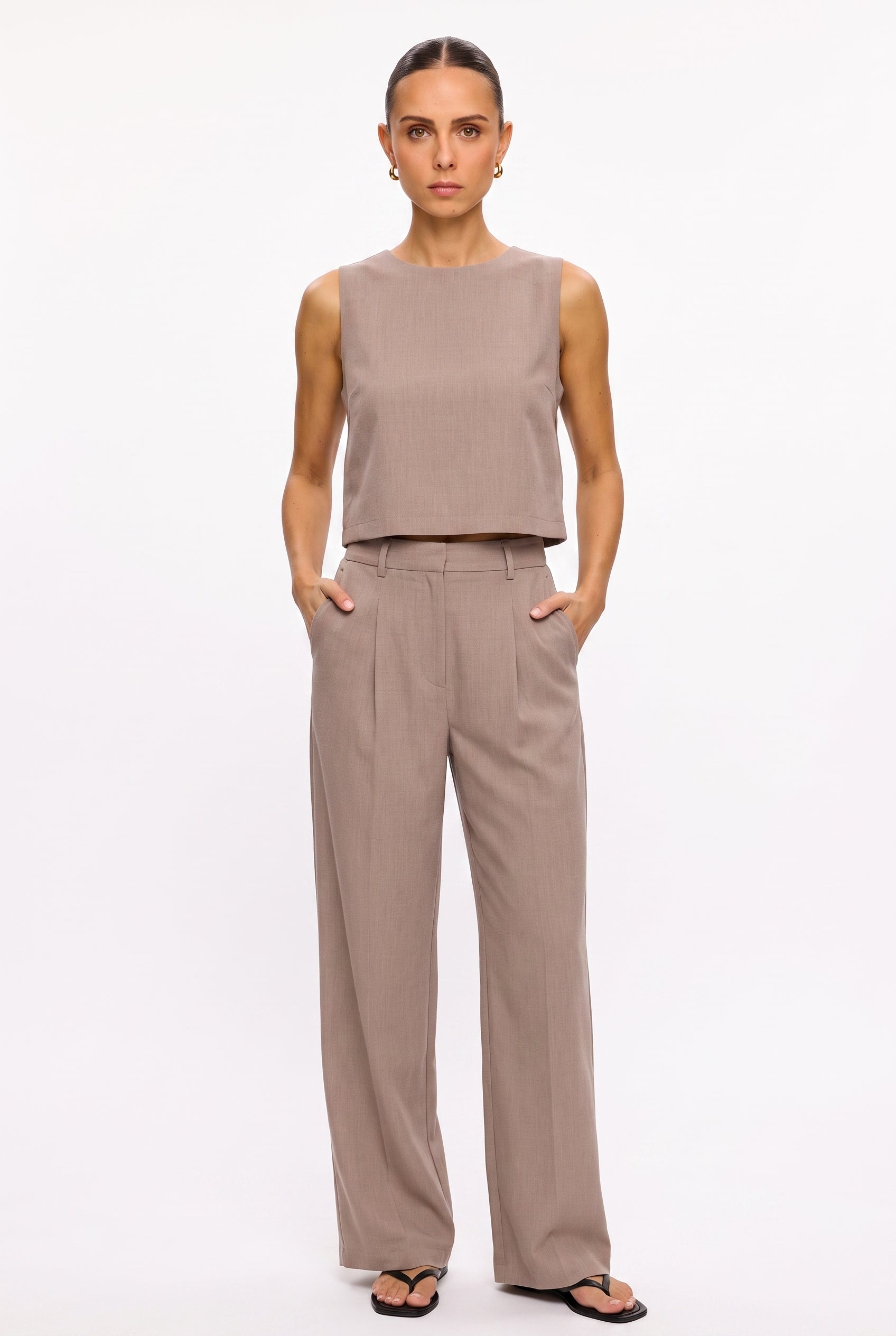 Set efecto lino tan - frontal