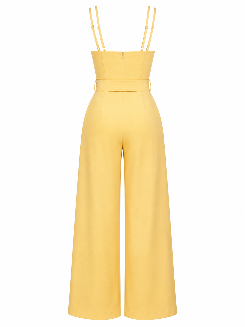 Wide Leg Jumpsuit with Belt