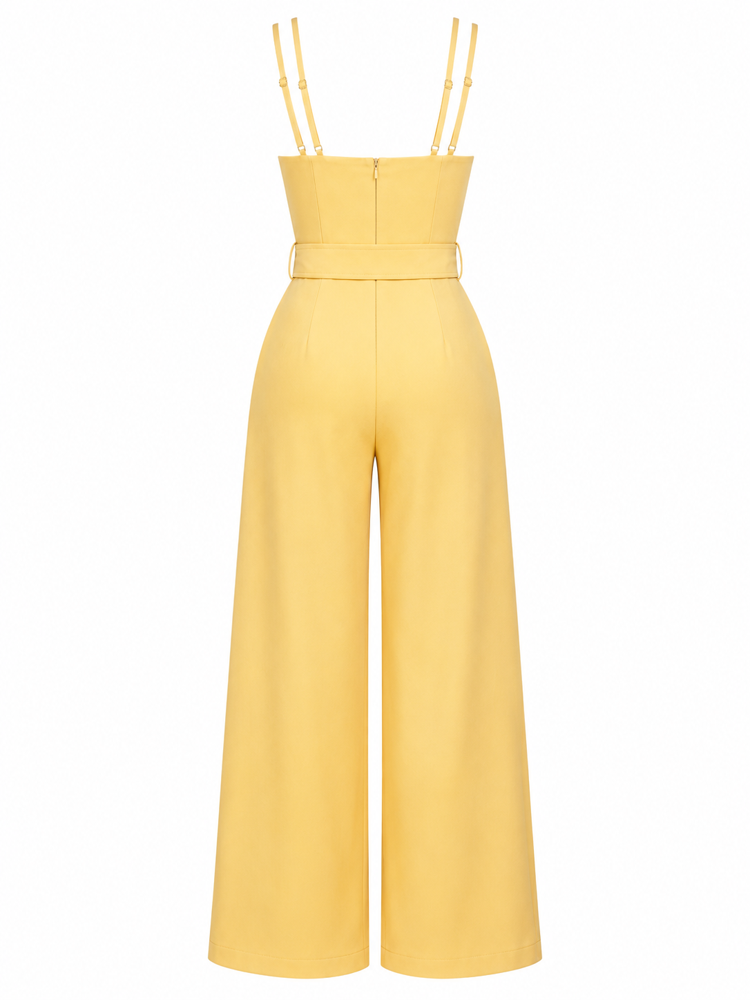 Wide Leg Jumpsuit with Belt