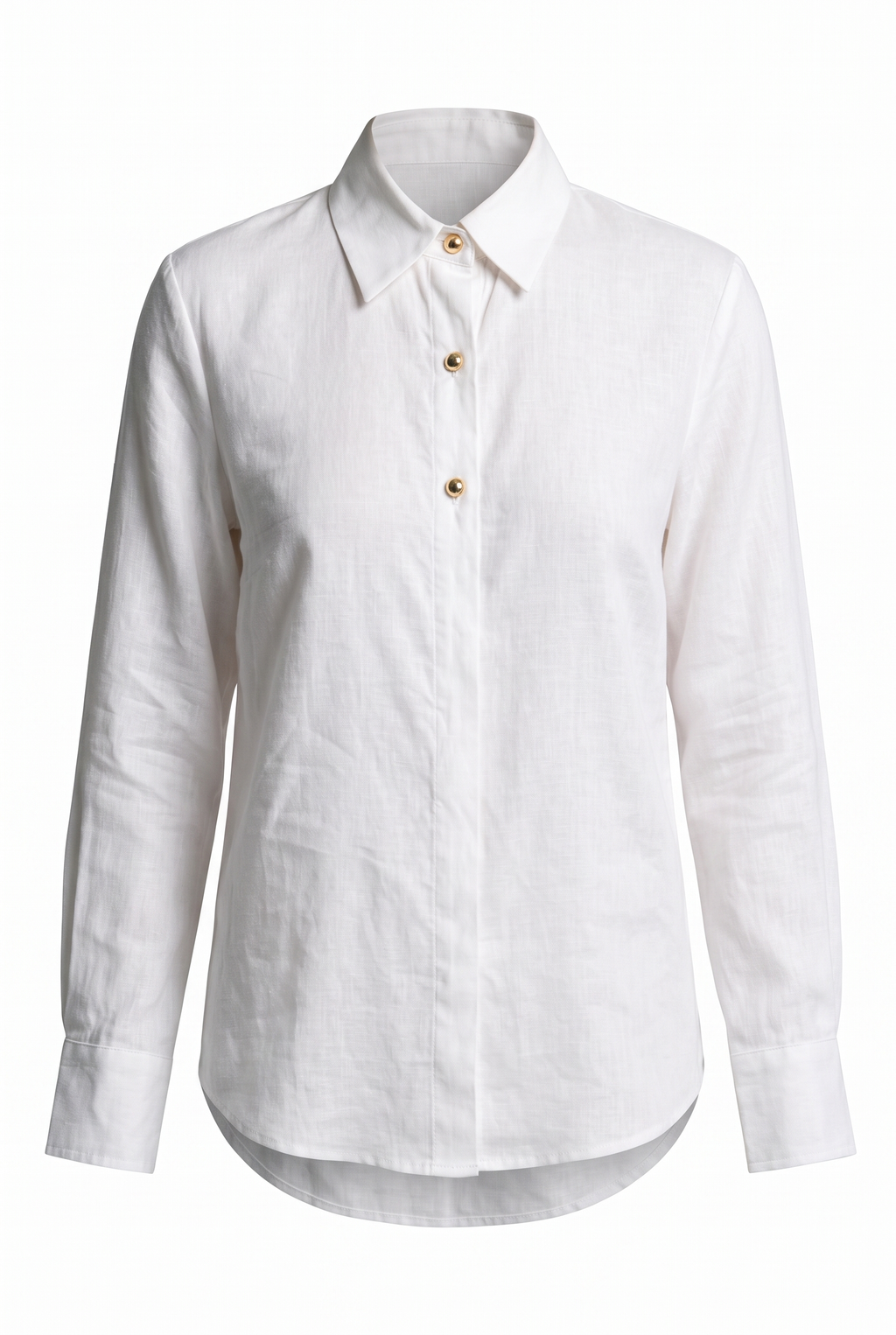Camisa lino blanca - producto