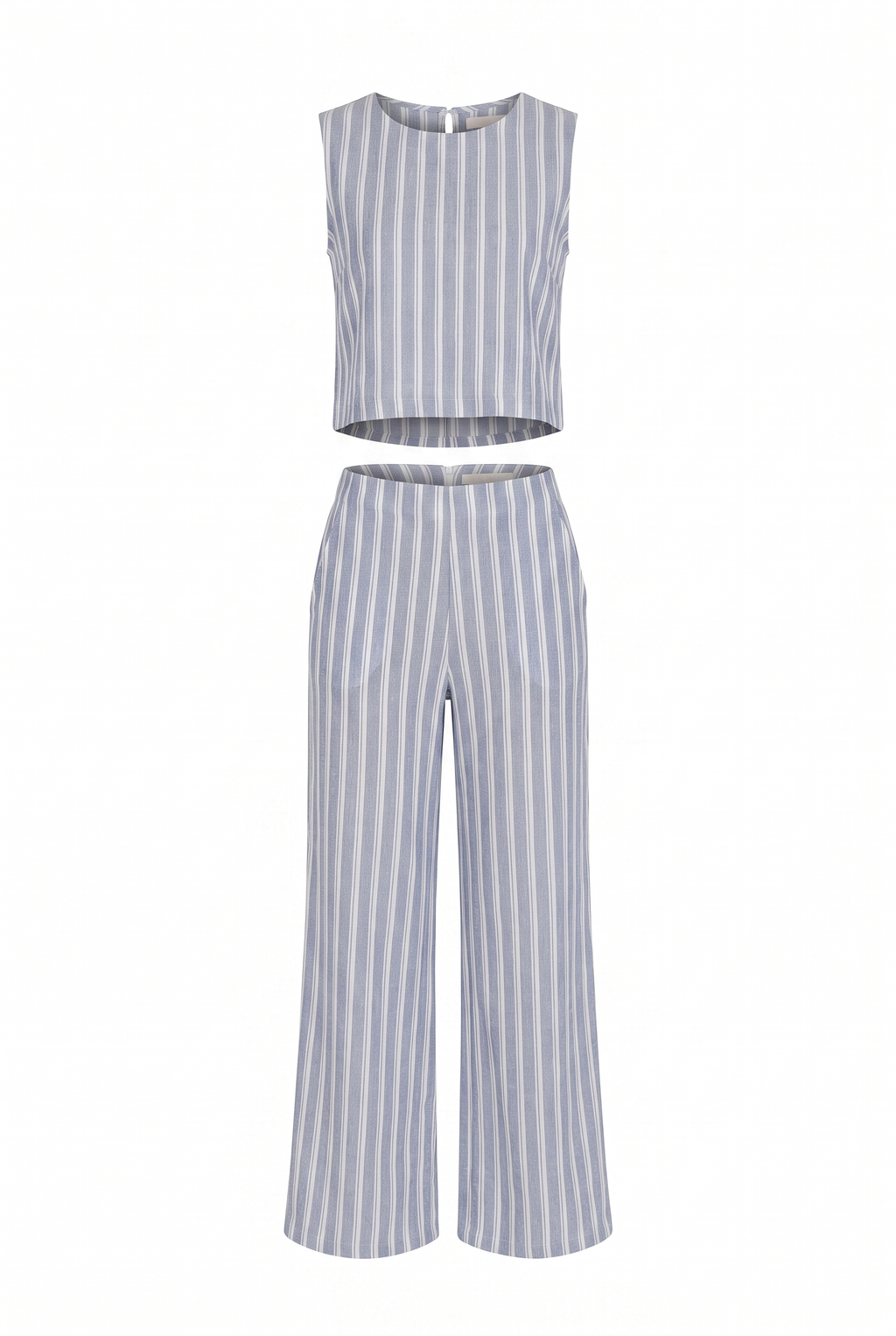 Set rayas azul - producto