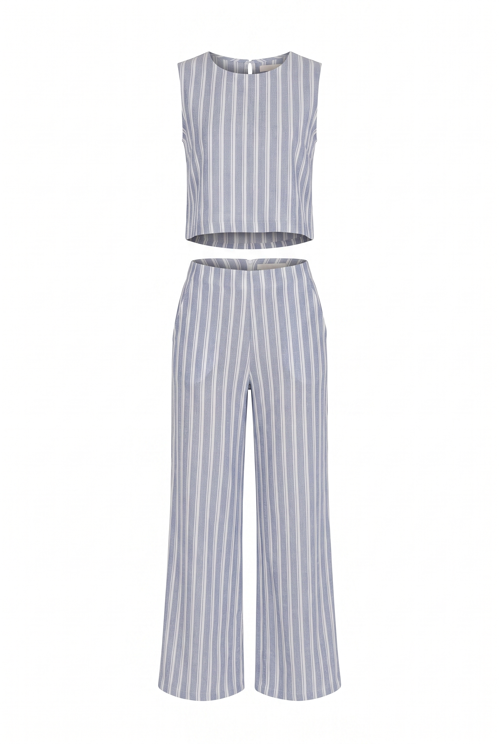 Set rayas azul - producto